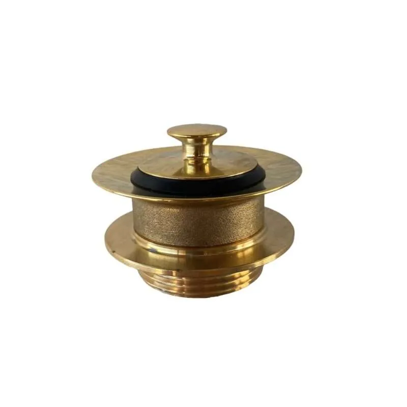 Francone - Old Style Solid Brass Basin Drain Waste With Brass Plug - BTA2S