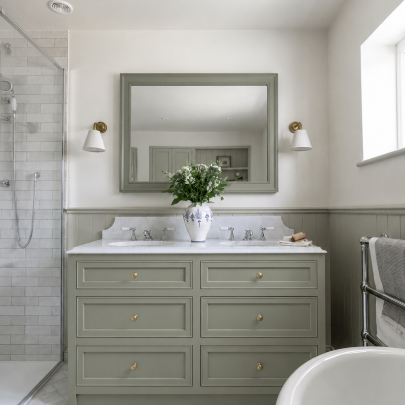 Townhouse I Vanity Unit - Double - 6 Drawer